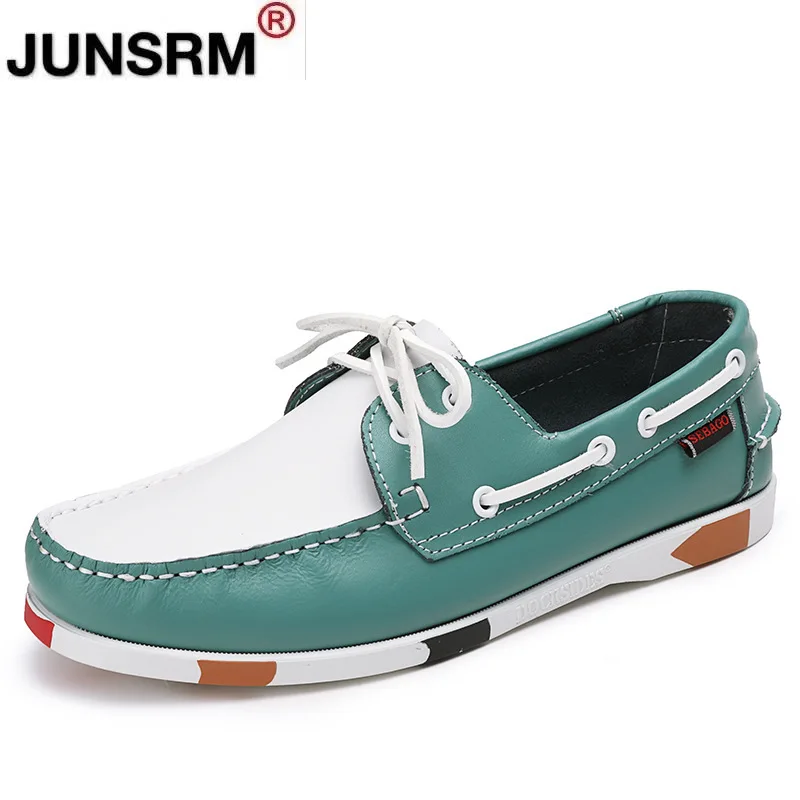 

Mens Casual Genuine Suede Leather Docksides Classic Boat Shoes Loafers Shoes Unisex Handmade shoes High Quality uik90