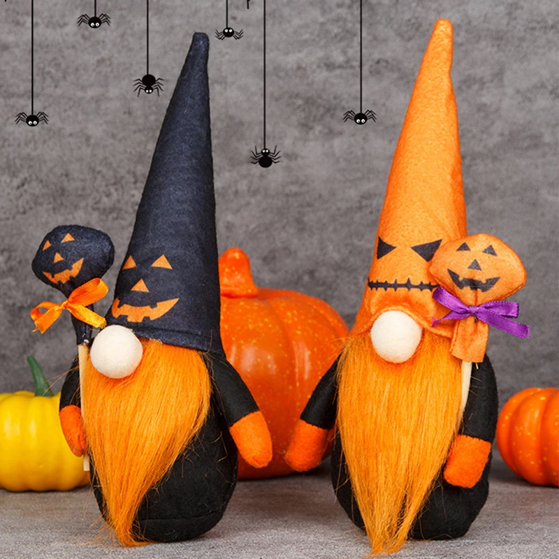 

Vacclo Хэллоуин без лица кукла старшего человека карликовые украшения Рудольфа украшения для вечерние подарки на Хэллоуин Декор для стола на ...