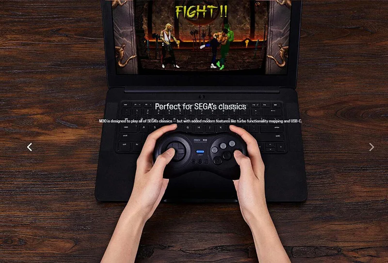 WUIYBN 8BitDo M30 Bluetooth геймпад беспроводной контроллер Джойстик для nintendo переключатель ПК, macOS и Android