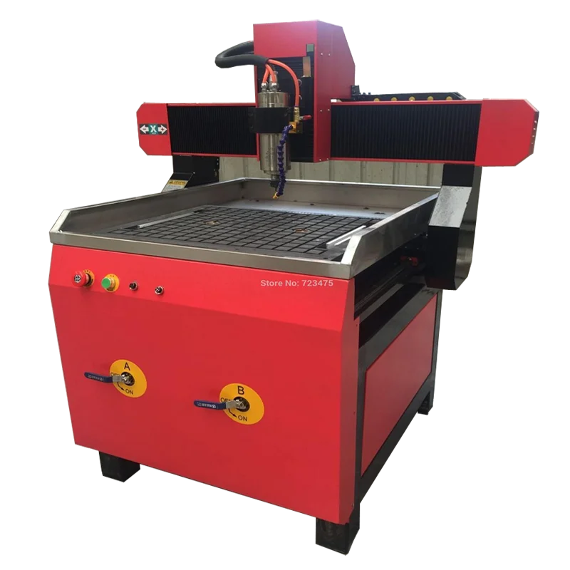 

China (Optional 2.2kw/3.0kw) 1.5kw Water Cooling Spindle Portable CNC Router 6090 For Stone/Wood/Acrylic/Aluminum Milling Work