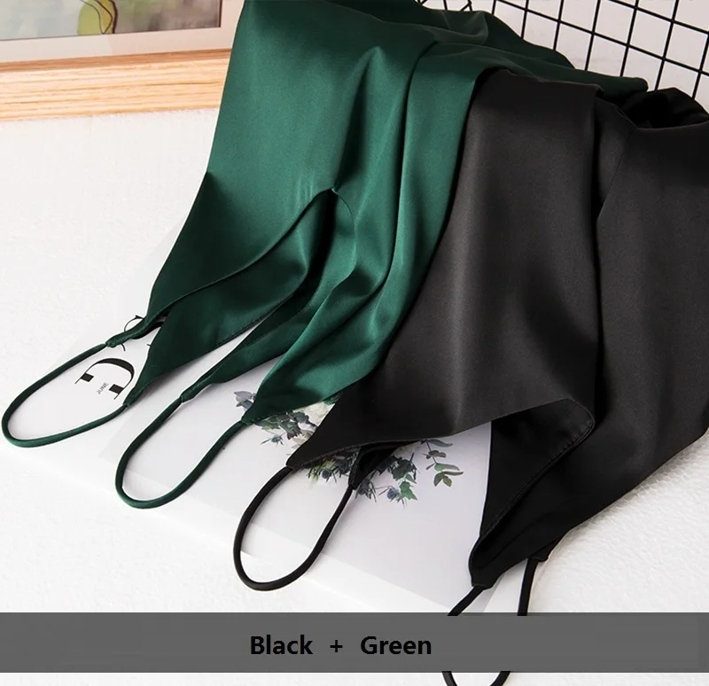 Укороченный топ женская летняя майка Шелковый Атласный на бретельках Женская