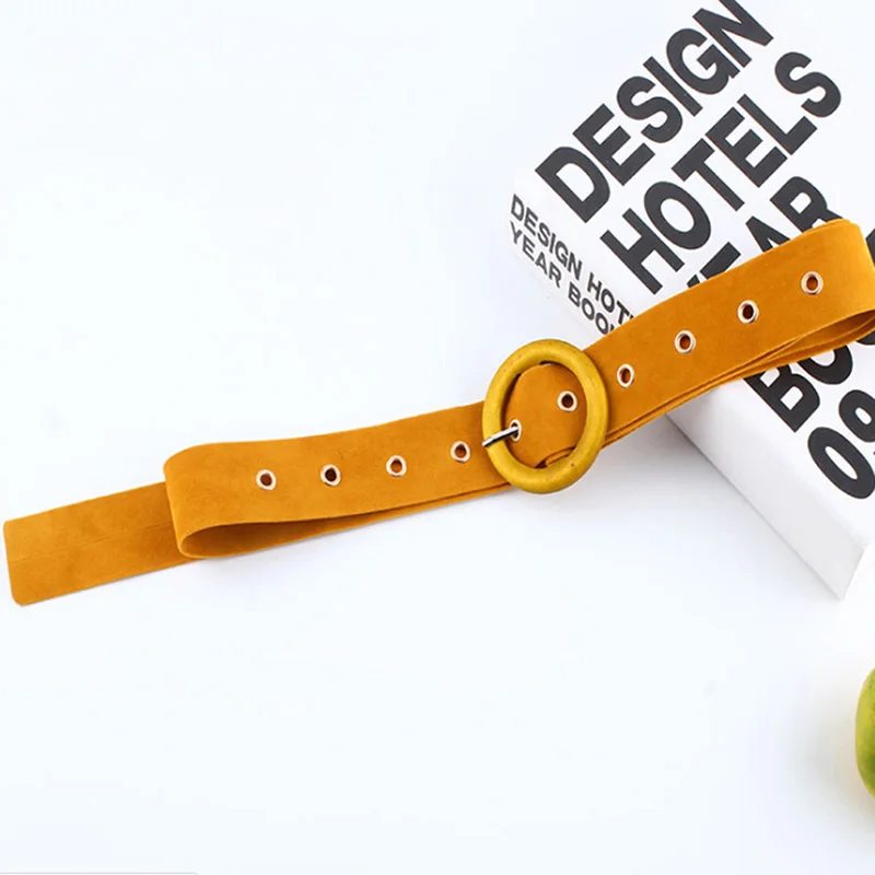 Пряжка замшевый пояс для женщин модные женские бархатные пояса одежды украшения