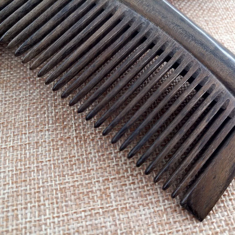 

Wooden Hair Comb Anti Static Massage Natural Care Brush Regular Tooth Handmade Wooden Comb Beard Mustache Hair Comb