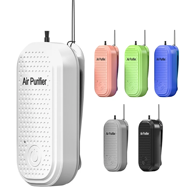 

Портативный мини-очиститель для шеи, 15 миллионов отрицательных ионов