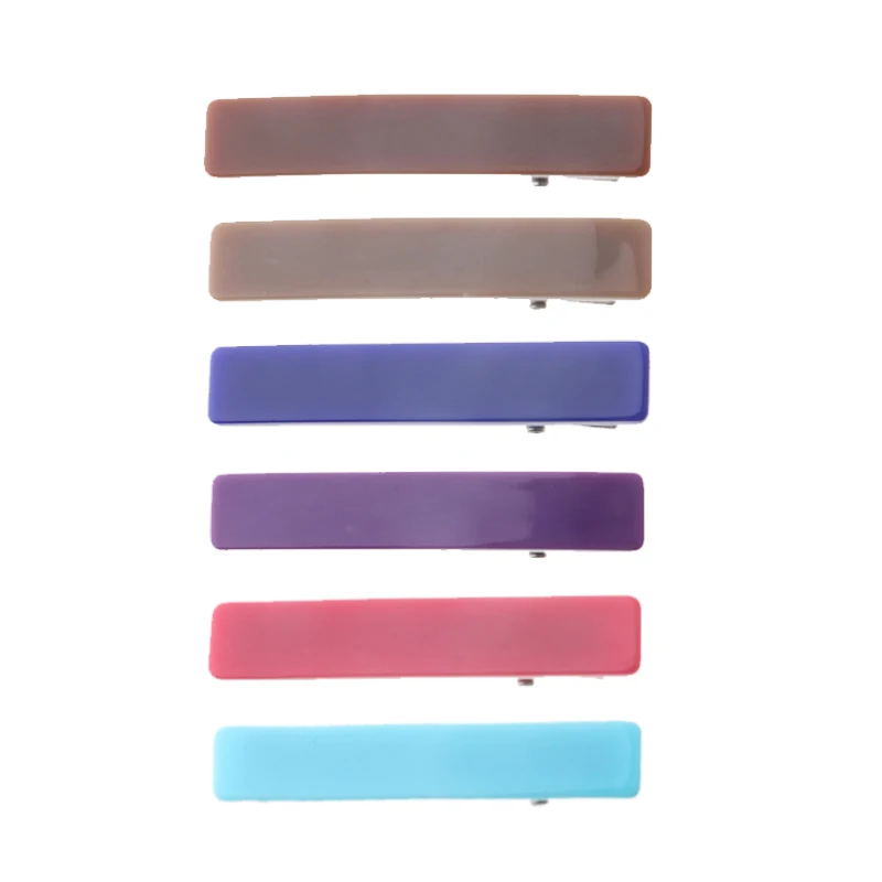 

Bulk Price China Factory Barrettes Hair Clip Glitter Chirstmas Day Acrylic Metarial Straight Clips Hair Accessories For Girls