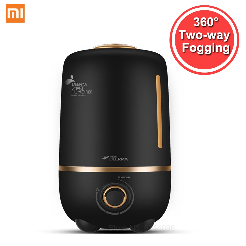 Xiaomi Deerma 4L Серебряный ион увлажнитель бытовой водный диффузор спальня офис ручка мини домашний Антибактериальный увлажнитель воздуха