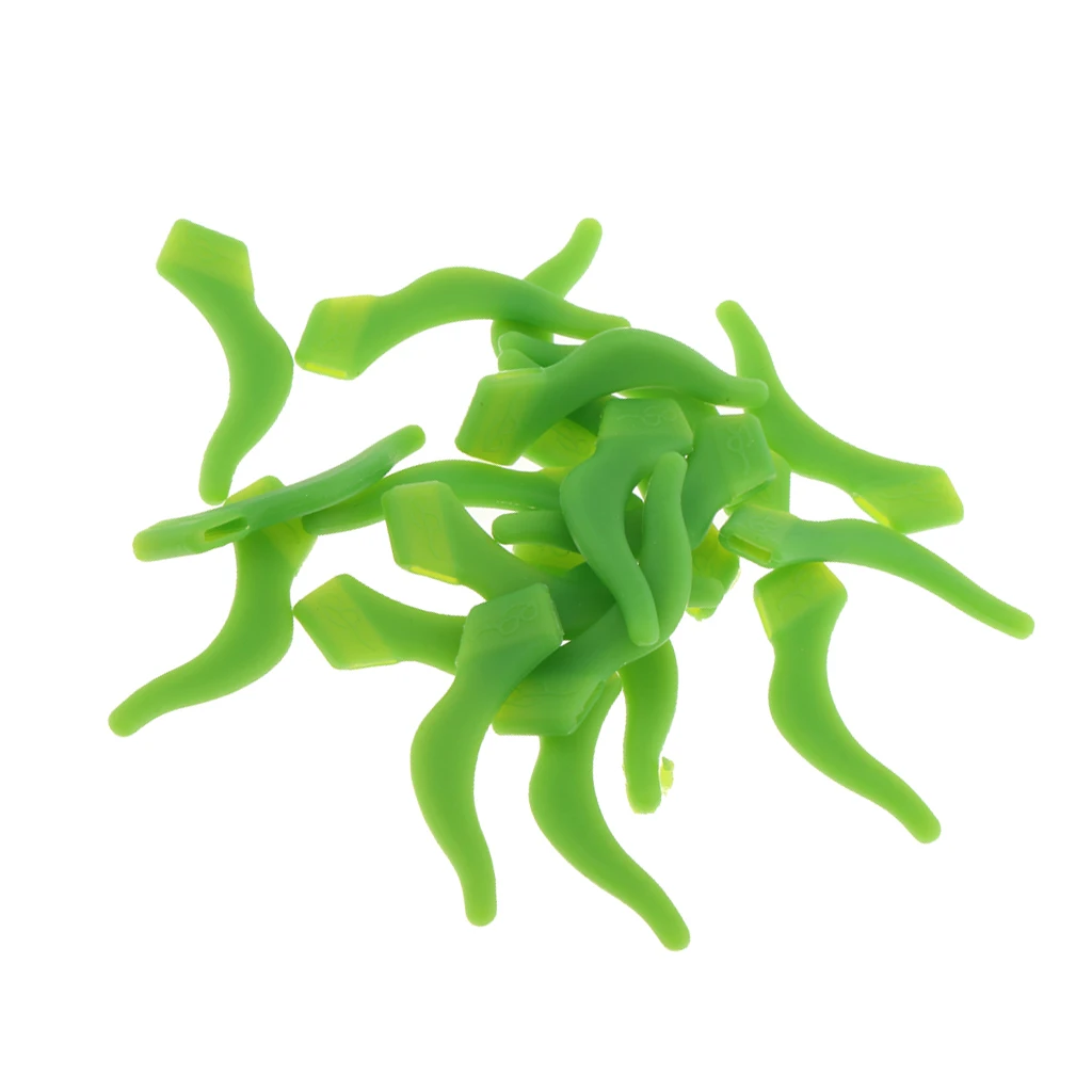 10 пар силиконовых насадок на дужки очков крючки для ушей держатель с защелкой