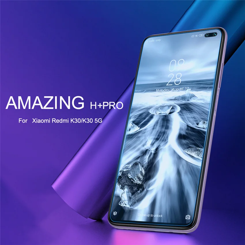 Защитное закаленное стекло NILLKIN Amazing H + Pro для Xiaomi Redmi K30/K30 5G 2.5D | Мобильные телефоны