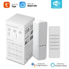 Устройство управления затвором Tuya WiFi, портативный Wi-Fi роллер, работает с Alexa Google