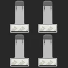 Автомобильный держатель для парковочного билета, наклейка на клипсу для opel astra, opel vectra b, octavia 2, zafira b, citroen xsara, picasso, 4 шт.