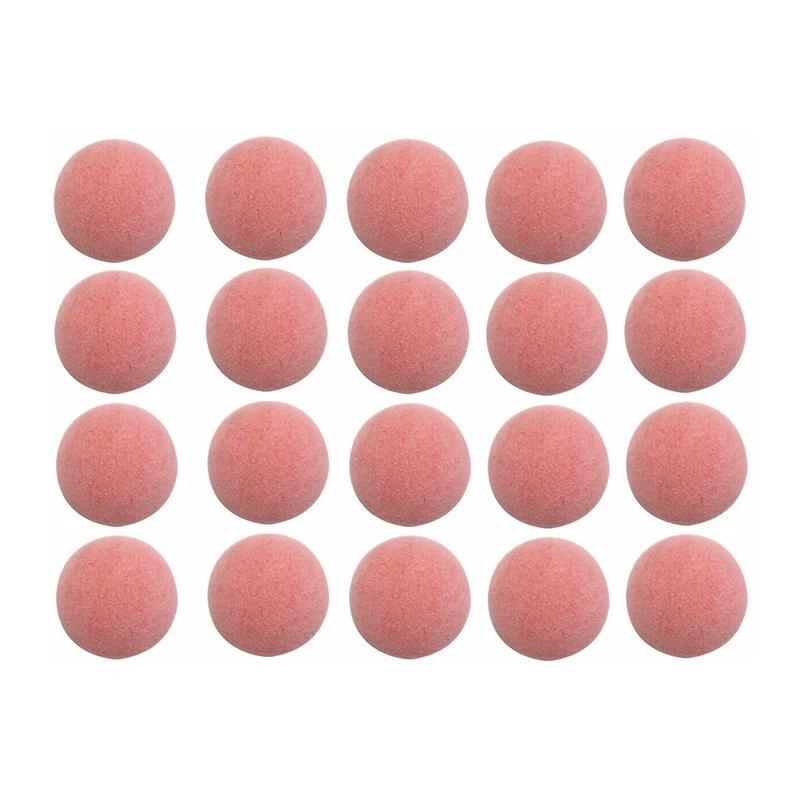 

20PCS Foosballs, Red Textured Classic Tabletop Soccer Game Balls for Adults and Children