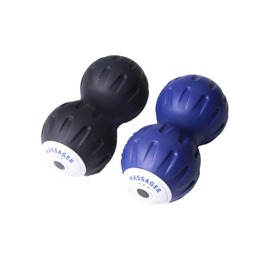 

Peanut Vibrate Massage Ball Gym Relaxing Exercise Pilates Yoga Training Fascia Massage Rollor Ball Release Muscle