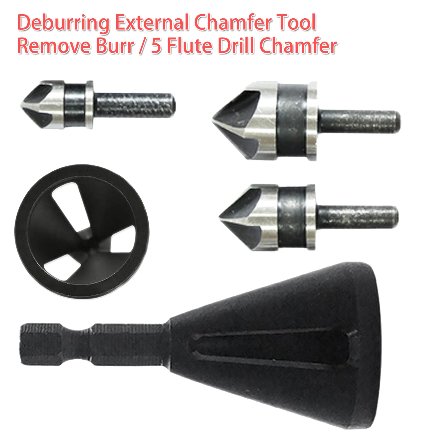 Сверло для снятия заусенцев 3 шт./1 шт. инструмент из нержавеющей стали хвостовик