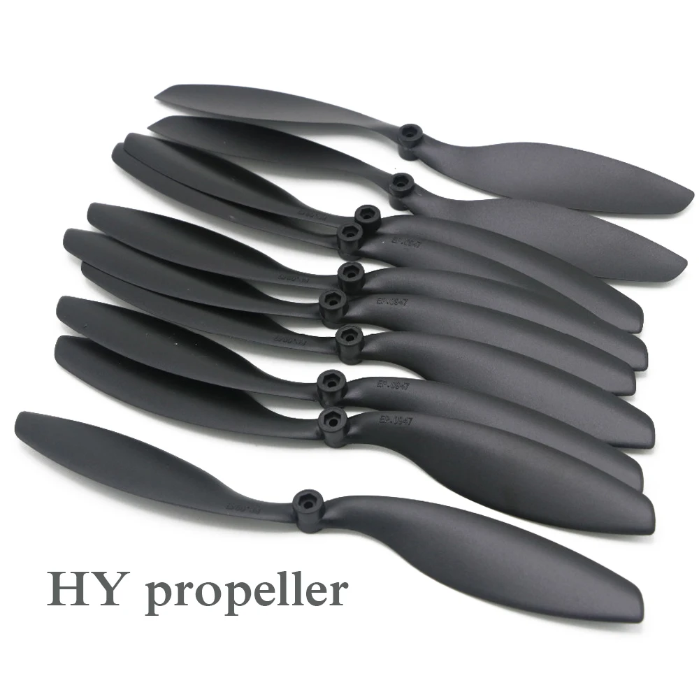 10 шт./лот HY propeller 5045/6030/7060/8043/8060/9047/1047/1147 для радиоуправляемого самолета