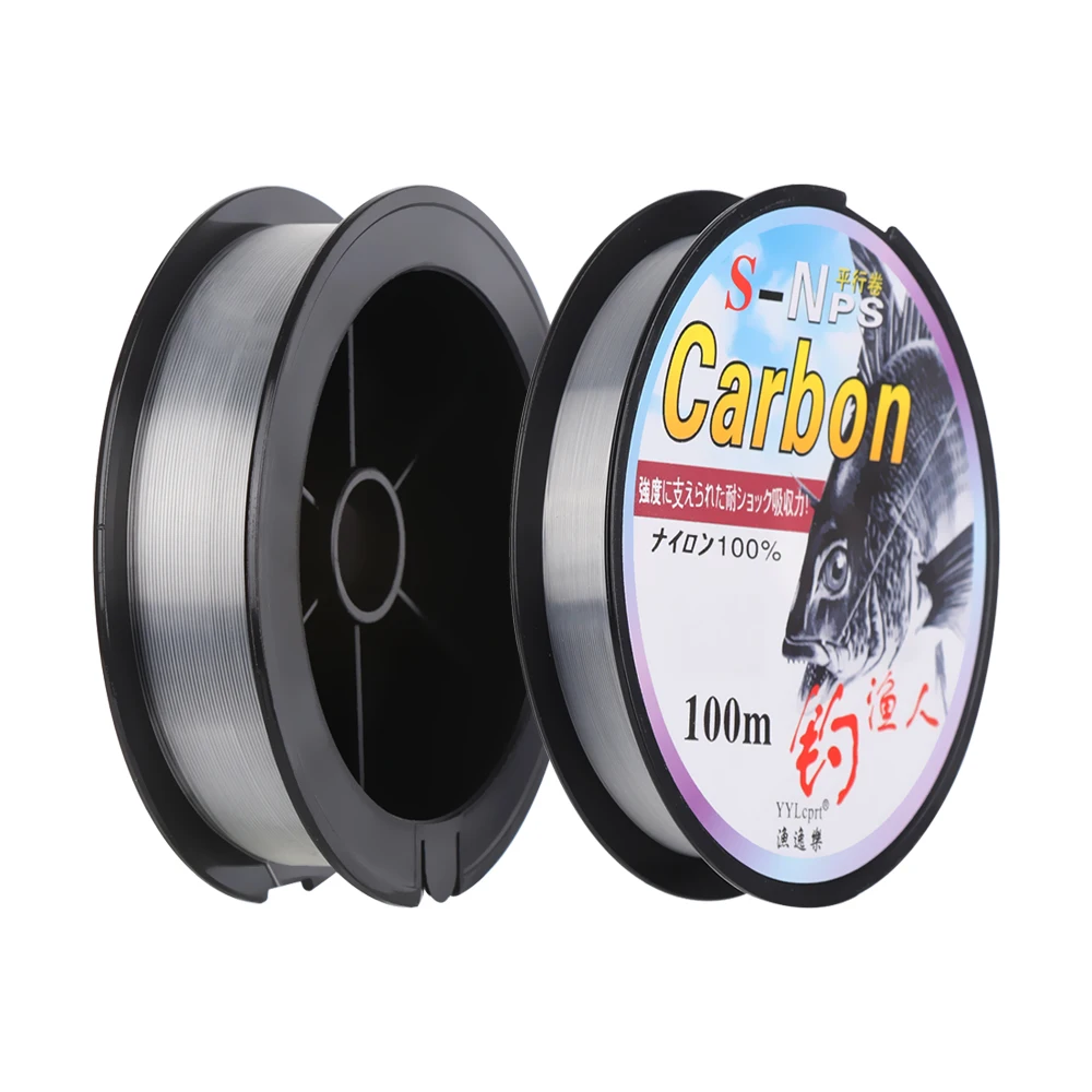 100M Nylon Fishing Line Monofilament Japanese Material for Saltwater Carp Fluorocarbon Fly Fish Accessories 2020 | Спорт и