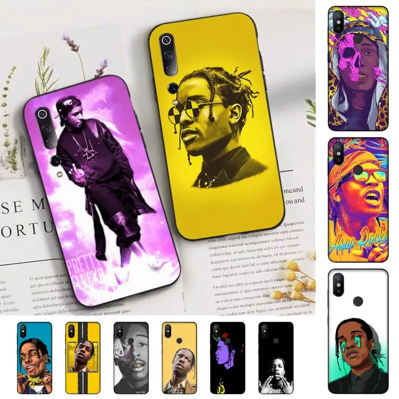 

FHNBLJ ASAP Rocky Phone Case for Xiaomi mi 9 8 10 5 6 lite F1 SE Max 3 2 mix 2s
