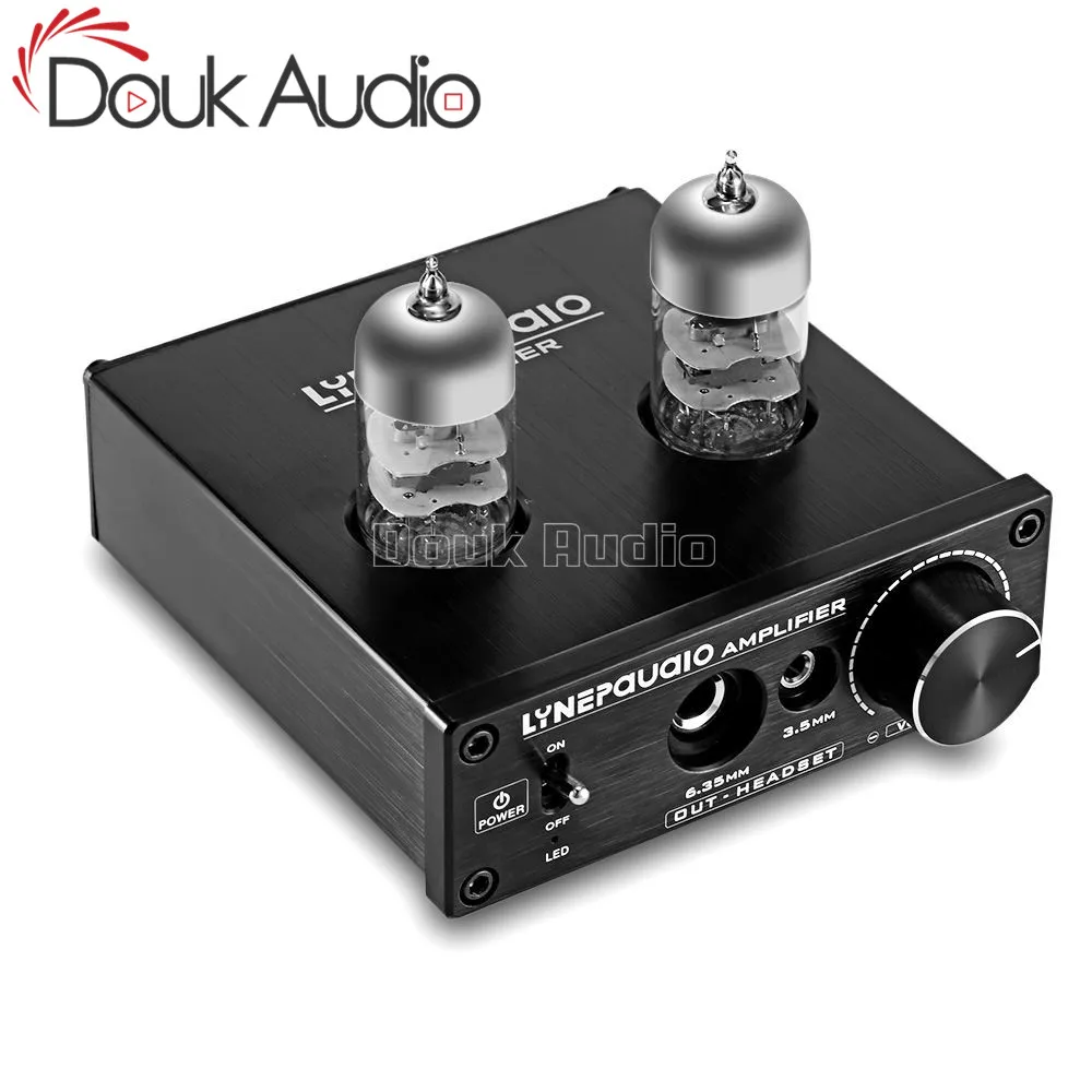 Douk аудио HiFi мини стерео-клапан 6J9 ламповый усилитель предусилитель PC USB ASIO OTG звуковая карта