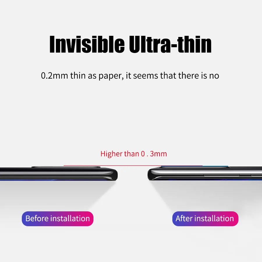 2 шт./партия полное покрытие для samsung Galaxy Note 10 Задняя крышка объектива камеры