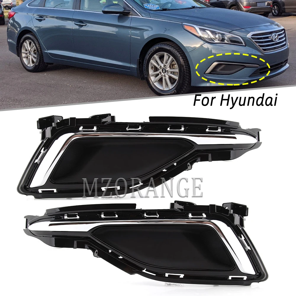

Хромированный противотуманный фонарь для Hyundai Sonata 9th 2015 2016 2017