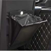 car seat back organizer pu leather garbage storage bag car organizer accessories for jaguar xf xj xjs xk s type x type xj8 xjl