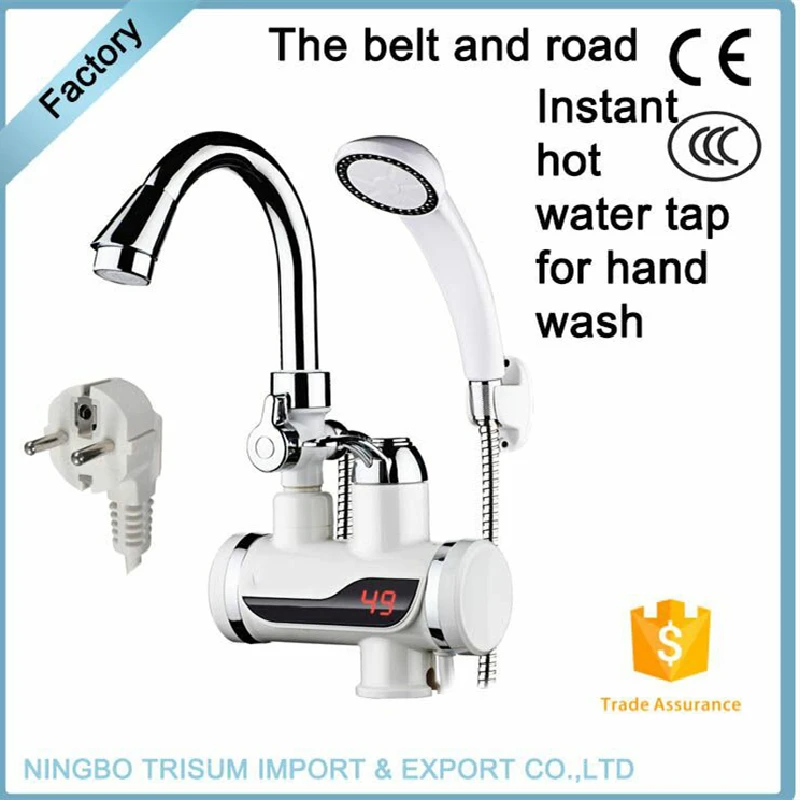 home appliance,Water Heater Shower 220V Kitchen Faucet Electric Water Heater 3000W Digital Display For Country House Cottage