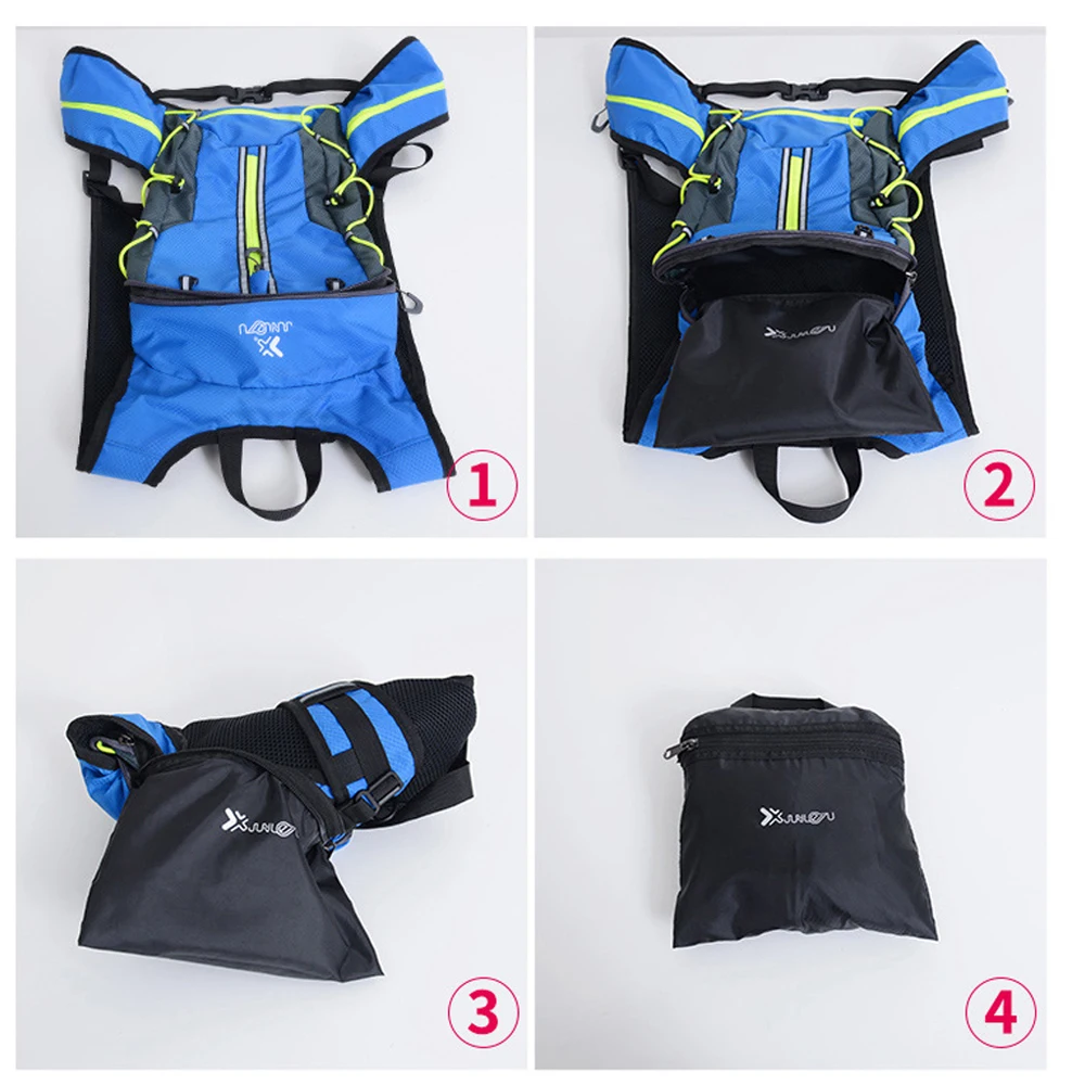 

Running Backpack 2020 Nylon Sports Cycling Trail Marathon Bag Outdoor Hiking Bag 2L Water Bag Foldable Back Vest Pack