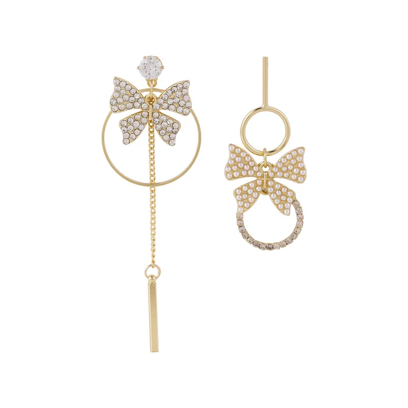 

Asymmetric Butterfly Long Earrings For Women Girls 2020 Fashion Statement Jewelry Female Brincos Cute Geometric Drop Earring