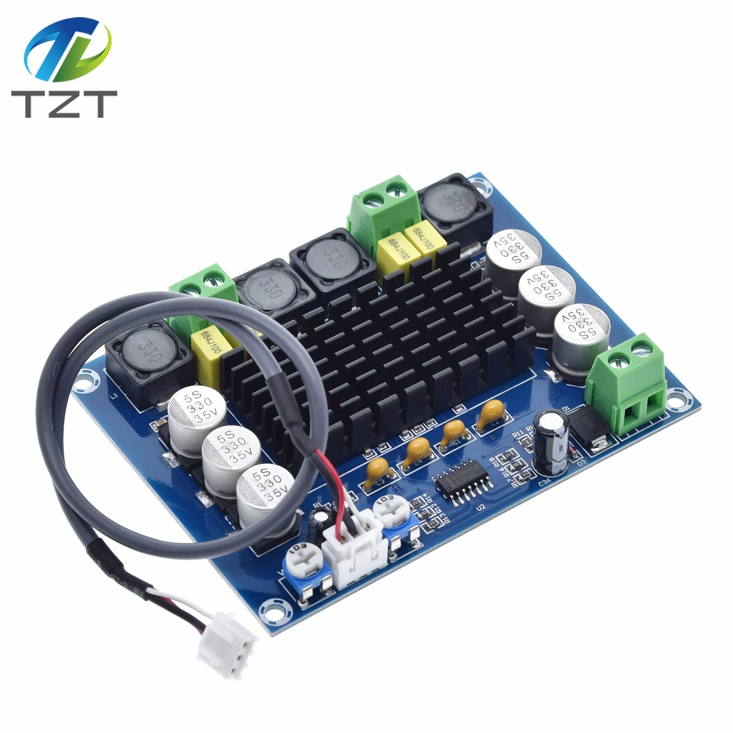 XH M543 DC12 26V 2*120 Вт двухканальный стерео высокого Мощность цифровой аудио Плата