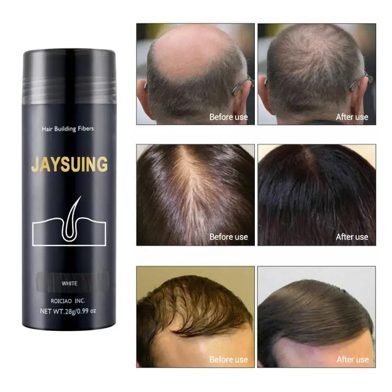 Строительная волокна волос изменение ремонт выпадения Тени для век Пудра