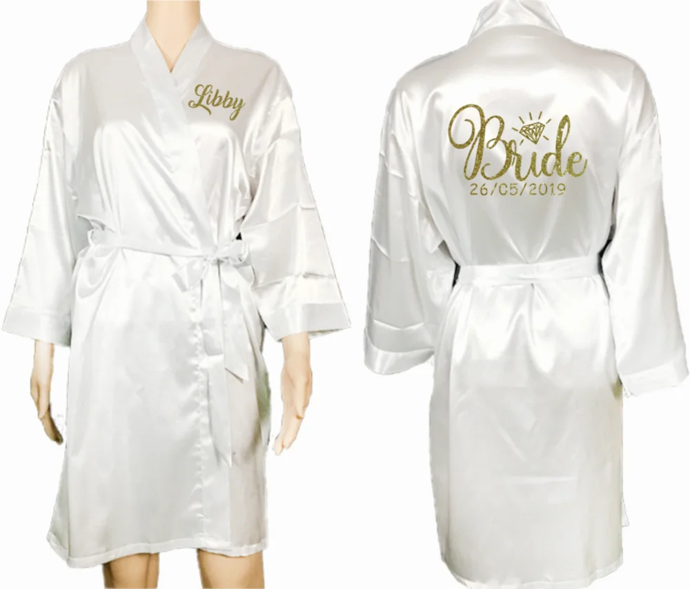 PARARTDIY быстрое индивидуальное женское платье свадебные сувениры банный халат для