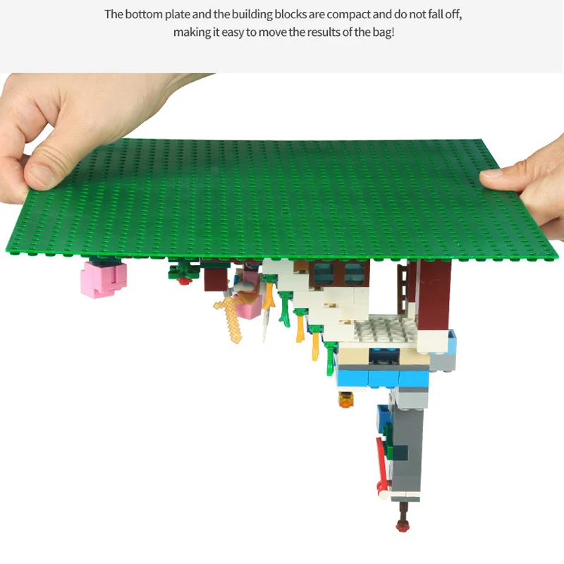 Классический 32*32 точек опорные плиты Пластик маленькие кирпичики Подходит