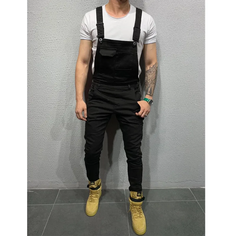 Обтягивающие мужские комбинезоны брюки карго с несколькими карманами