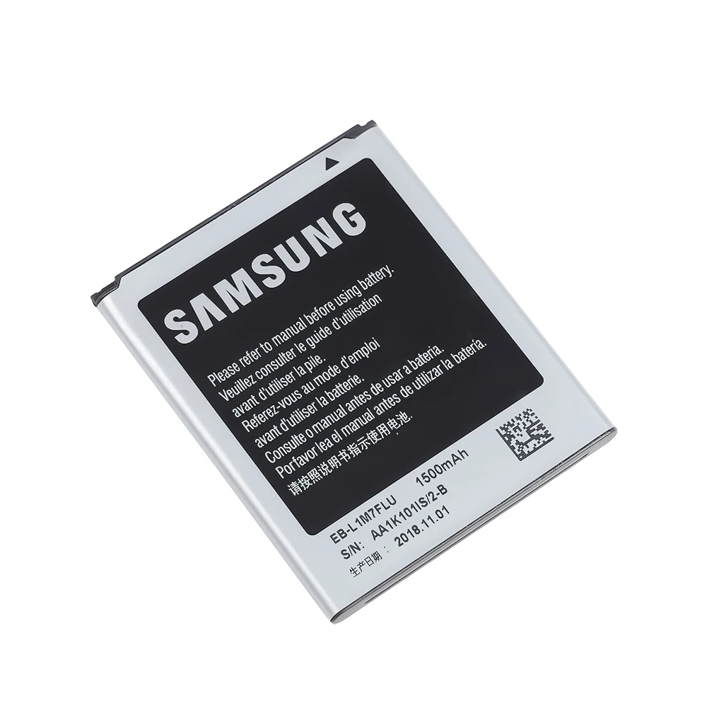 100% Оригинальная Аккумуляторная батарея для Samsung Galaxy S3 Mini EB F1M7FLU i8200 i8190 S7562 G313 i8190N