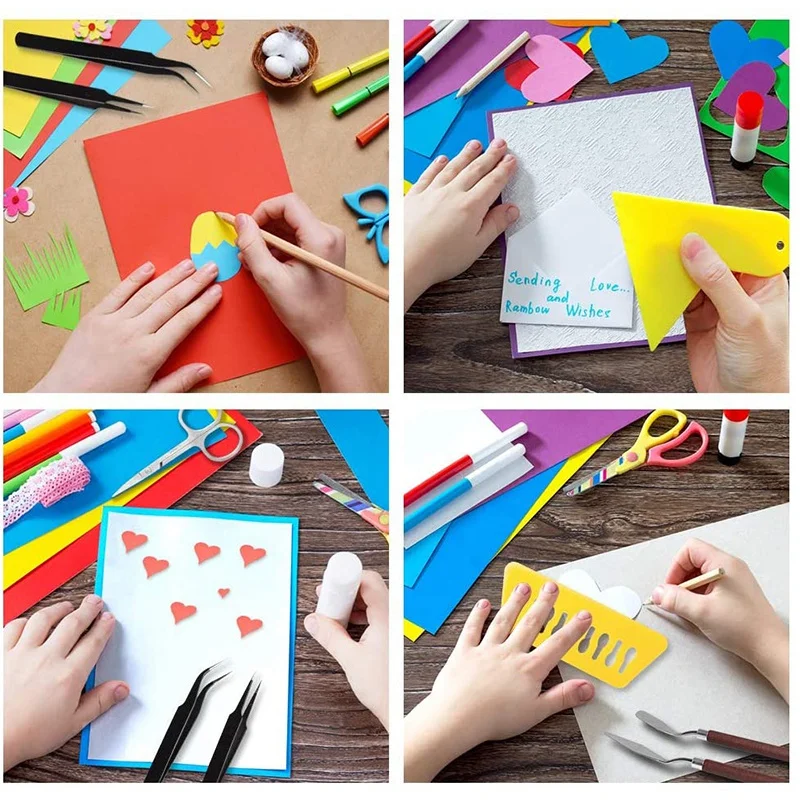 

15 Pcs Craft Weeding Tool Set Basic Vinyl Weeding Kit for Silhouettes Cameos Lettering Cutting Splicing