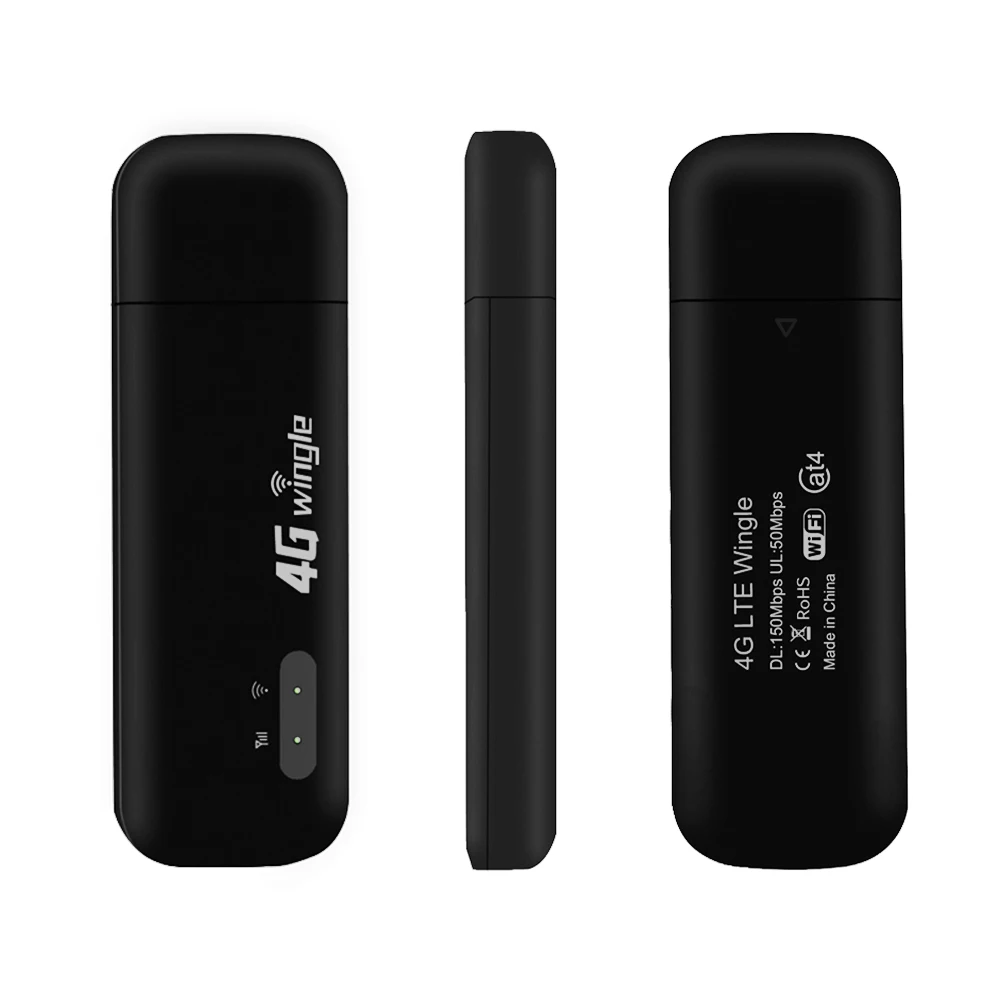 KuWFi мини 4G Роутер беспроводной USB модем Wifi ключ разблокированный автомобильный