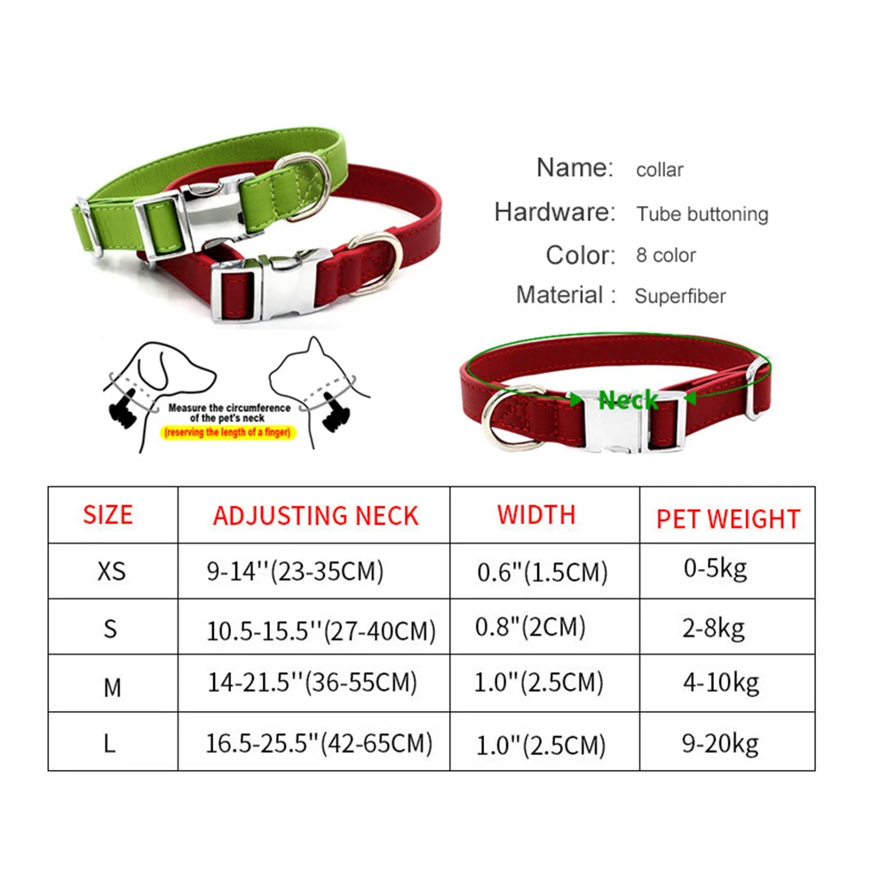 Персонализированный Регулируемый ошейник для собак бирка щенков кожаная