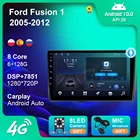 Автомагнитола 2 Din для Ford focusC-Max S-maxFusiontransitFiestaGalaxyKuga 2005-2012, GPS-навигация, 4G, Wi-Fi, DSP, без DVD-плеера
