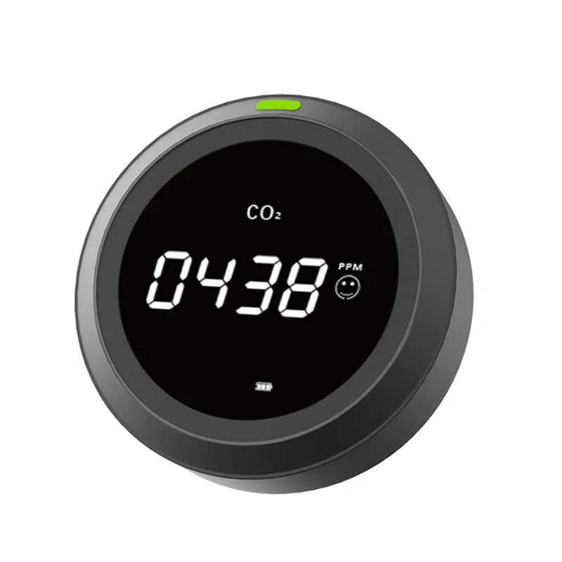 

PH4 Portable CO2 Meter Carbon Dioxide Detector Indoor Air Quality Monitor for Indoor Household Office