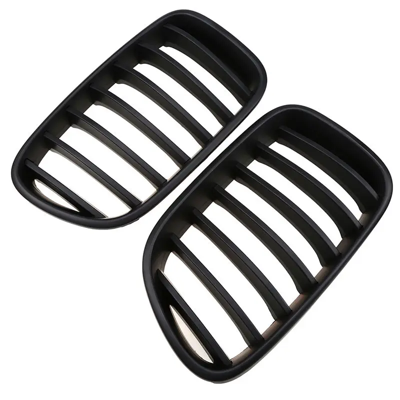 Передняя решетка posbay матовый черный бампер Центральная для почек грили BMW X3 F25