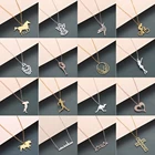 Женская подвеска Колибри Todorova, колье из нержавеющей стали с изображением лошади, ангела, Феникса