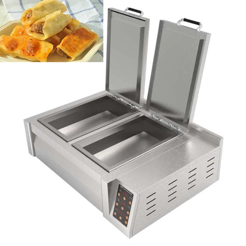 

Роскошная электрическая жареные пельменный аппарат горшочек, наклейка машина жареные клецки машина для производства пельменей фритюрница...