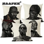 Модный чехол для телефона, Rap Superstar, декоративная подушка для гостиной, дивана, 45x45 см, льняные аксессуары для автомобиля и офиса
