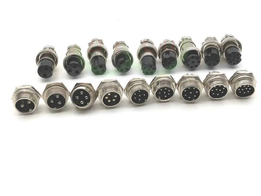 

GX20 CONNECTOR GX20 2pin 3pin 4Pin 5pin 6pin 7pin 8Pin 9pin 10pin 12PIN 20mm Audio Chassis Mount Connector