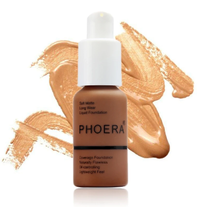 PHOERA Beauty новинка 30 мл тональный крем Мягкая матовая длинная одежда контроль