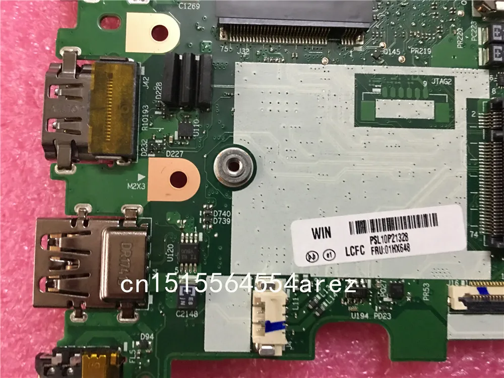 original laptop Lenovo Thinkpad T470 motherboard mainboard i5 i5-7300U UMA 01HX648 01AX969 | Компьютеры и офис