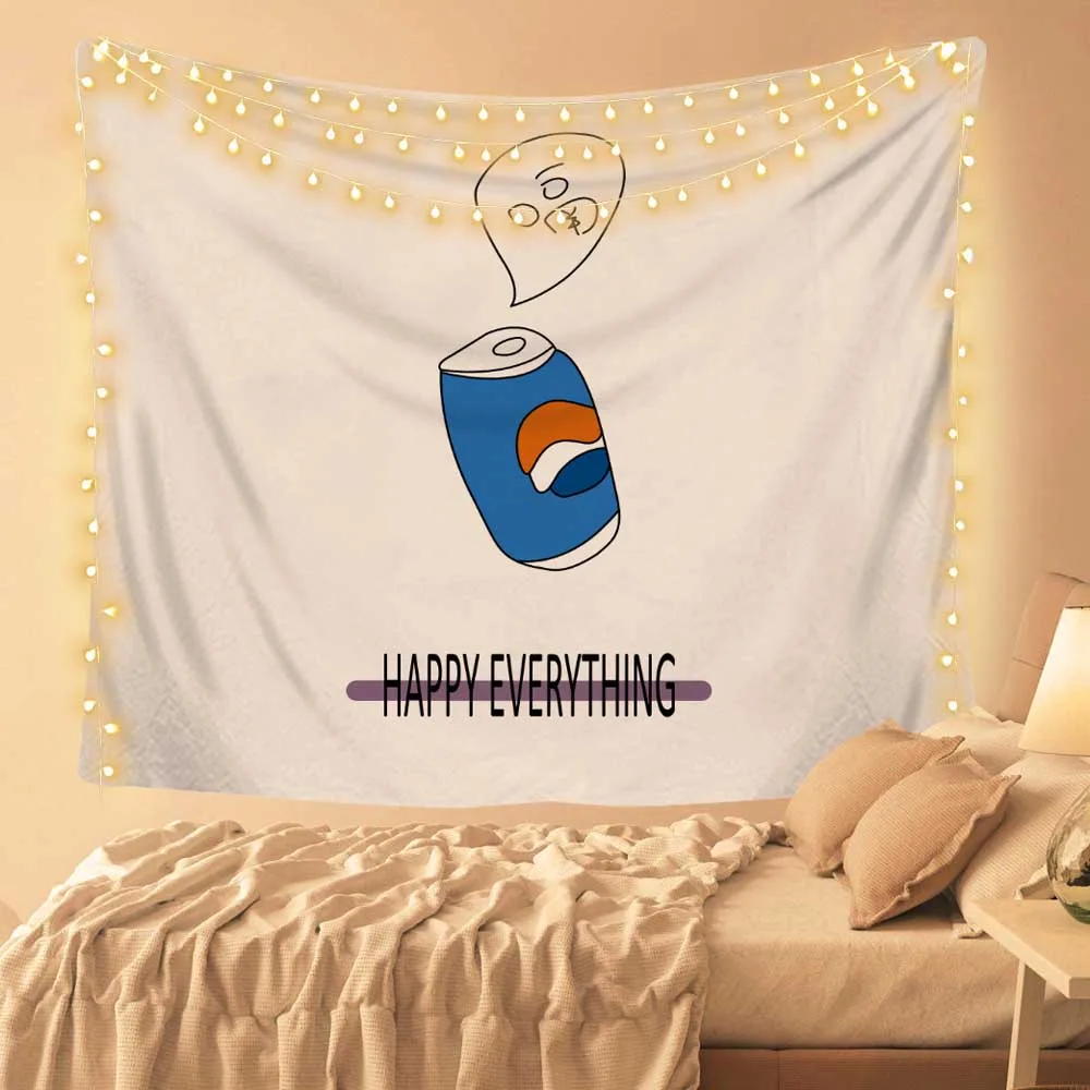 Настенный гобелен Простой настенный с изображением влюбленных ананасов