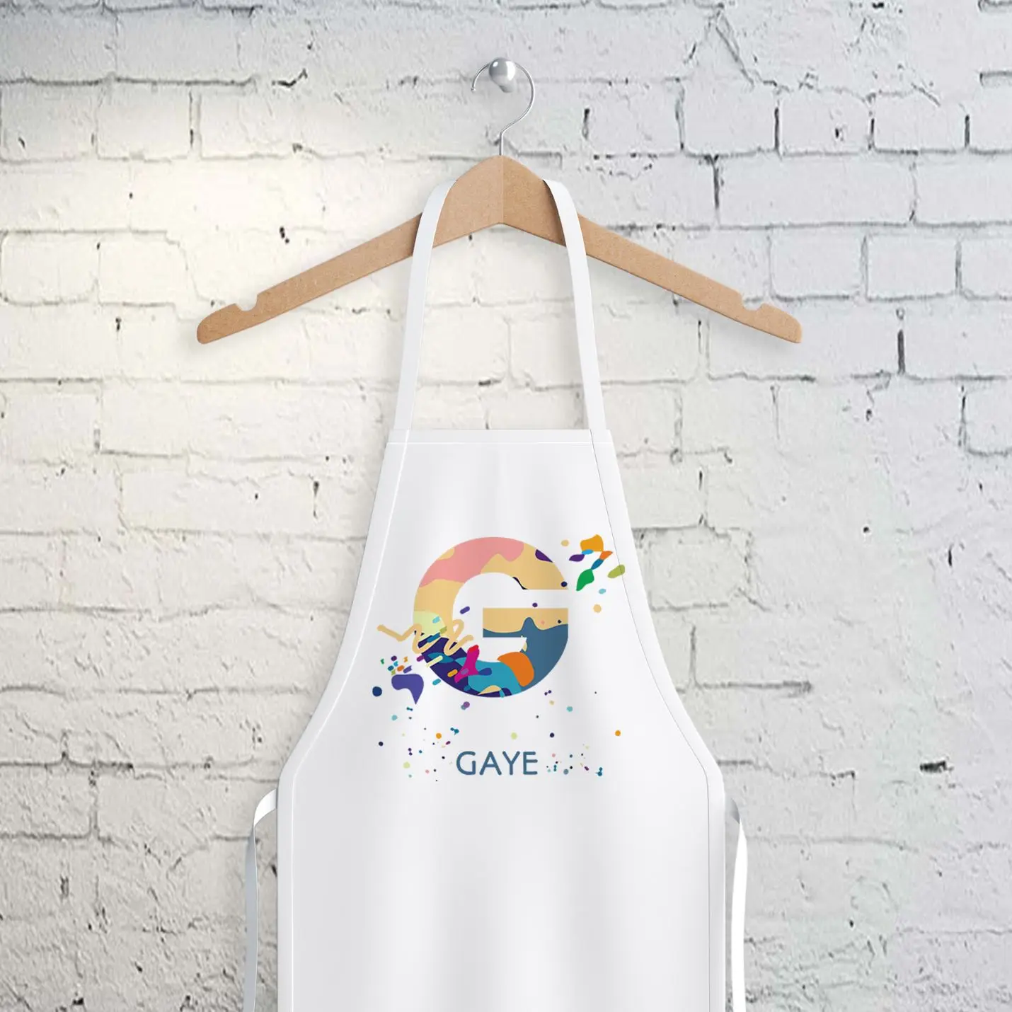 

Personalized Name Written Kitchen Apron-G