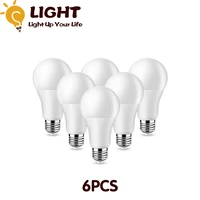 2022 focos high brightness led bulb lamps a60 e27 b22 ac220v 240v 15w power 3000k4000k6000k lampada energy saving lamp