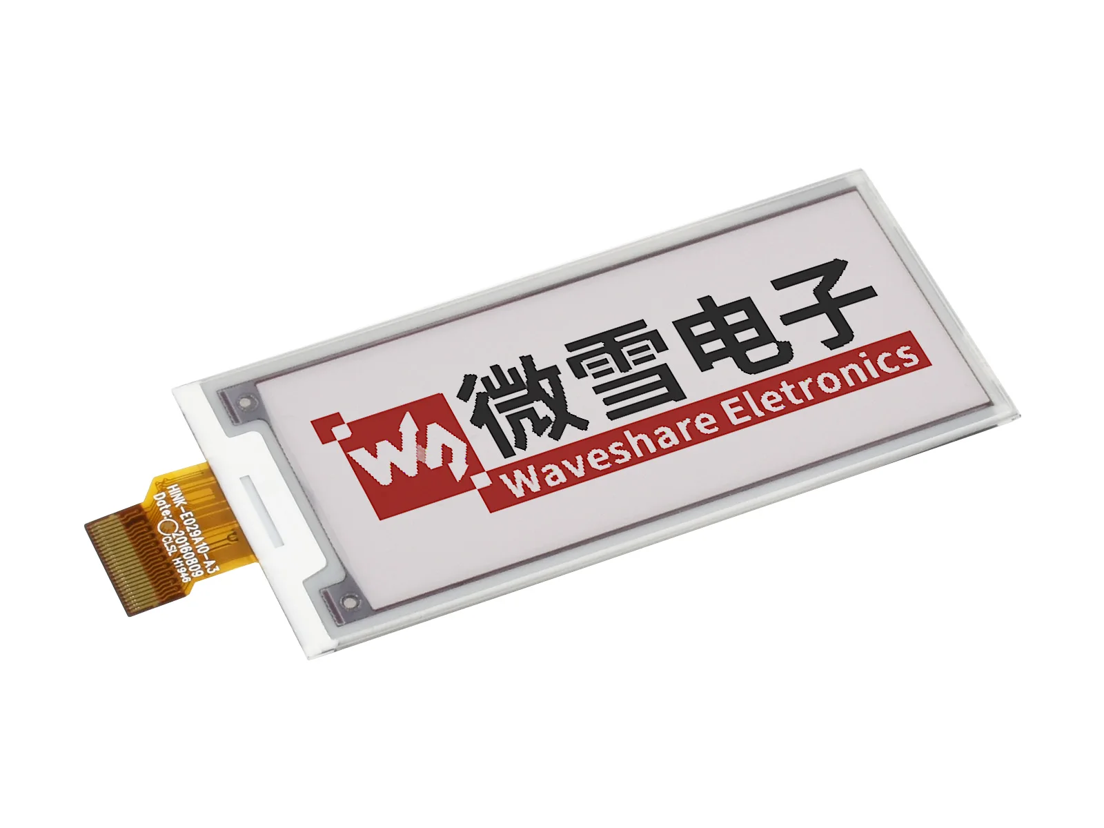 Waveshare 2 9 дюймовый E Ink сырьевой дисплей красный черный белый трехцветный paper SPI