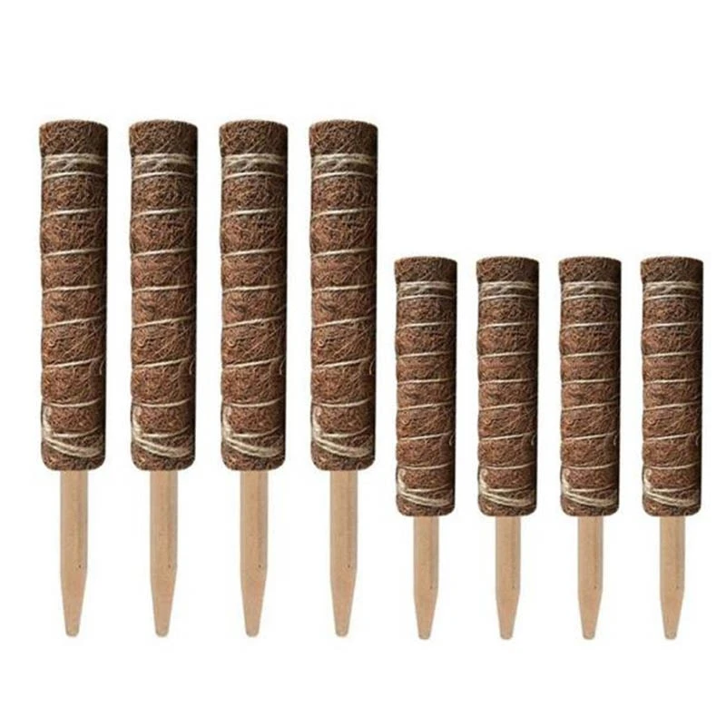 

8 шт. Coir Totem Pole Coir Moss Totem Pole для поддержки растений